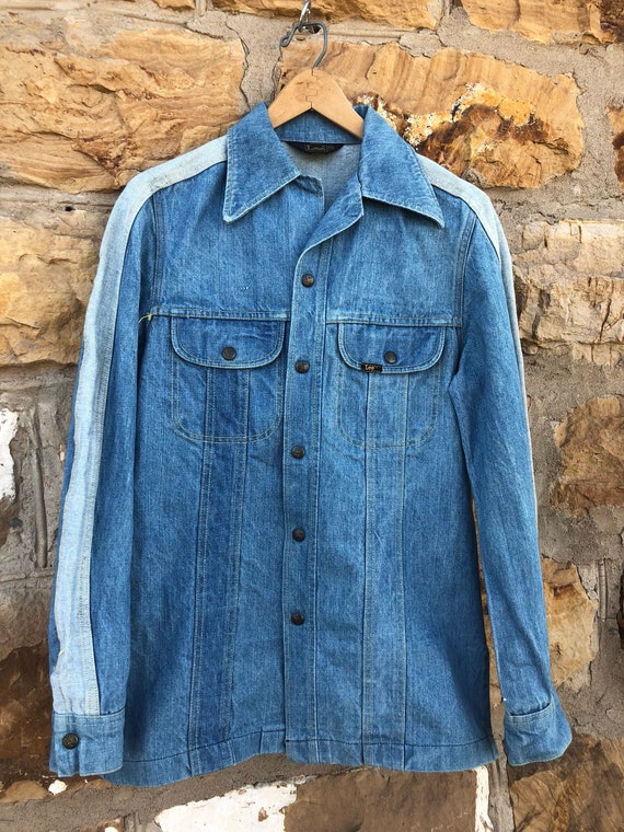 1970s Lee Two Tone Denim Jacket