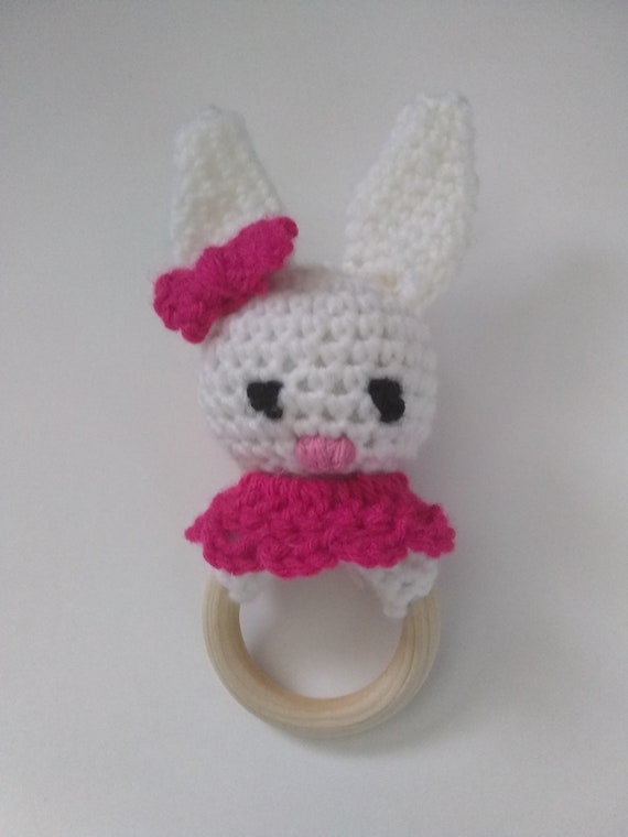 crochet baby teether