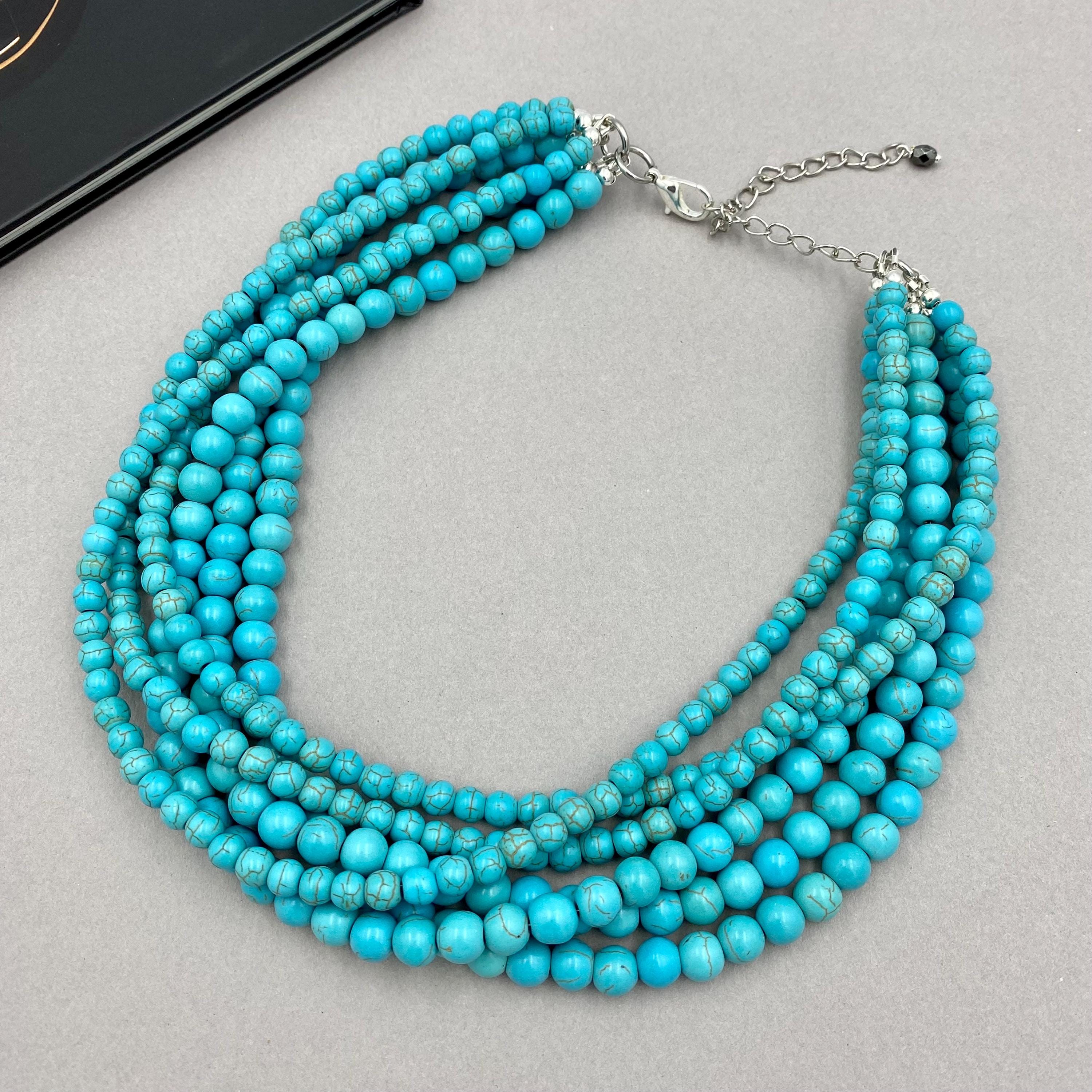 Multi Strand Choker - Etsy
