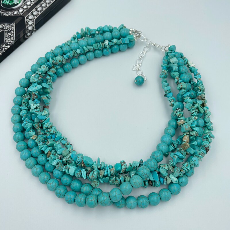 Chunky Bead Necklace - Etsy