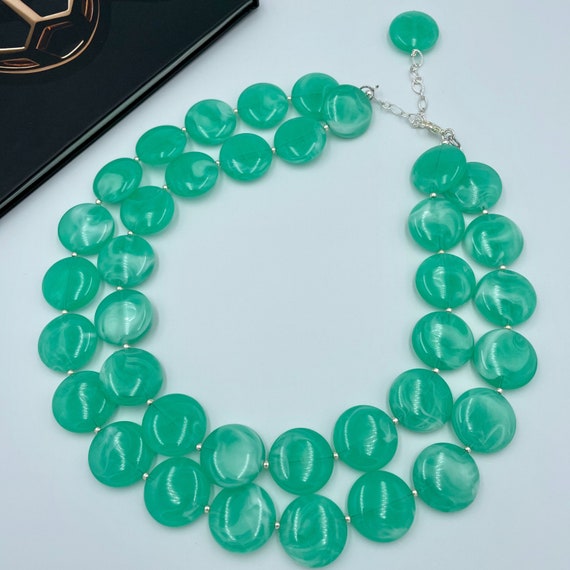 Multi Mint Beaded Necklace Multi Mint Beaded Necklace