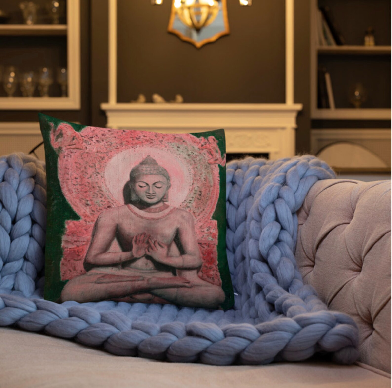 Zen Throw Pillow & Cushion Etsy