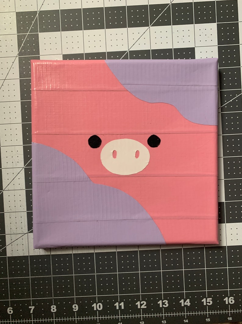 Squishmallow Duct Tape Painting 8x8 Inch Etsy UK