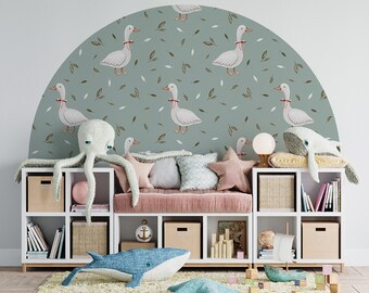 Arc / Goose / Bird / Decals / Self-adhesive / Eco-Friendly