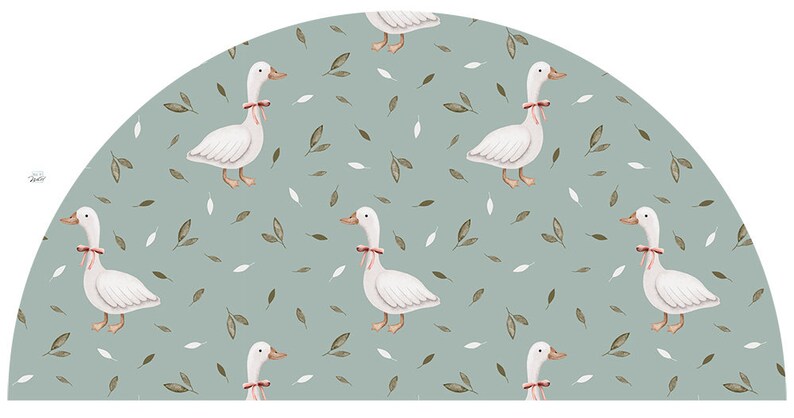 Arc / Goose / Bird / Decals / Self-adhesive / Eco-Friendly zdjęcie 2