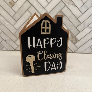 SET of 5 Handmade Happy Closing Day Greeting Card - Real Estate Buyer Anniversary Card - Real Estate Client Appreciation