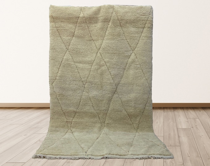 Boho Moroccan Rug: Handmade Custom Area Rug.
