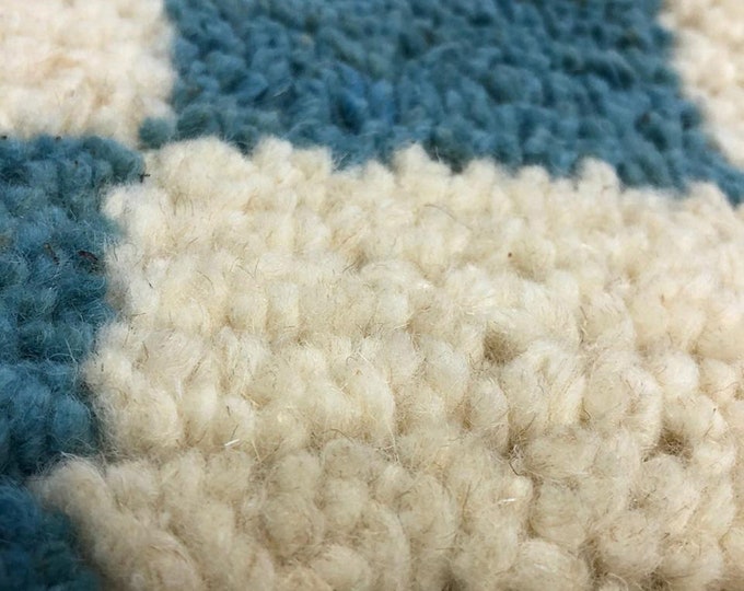 Moroccan checkered rug: wool area rugs!