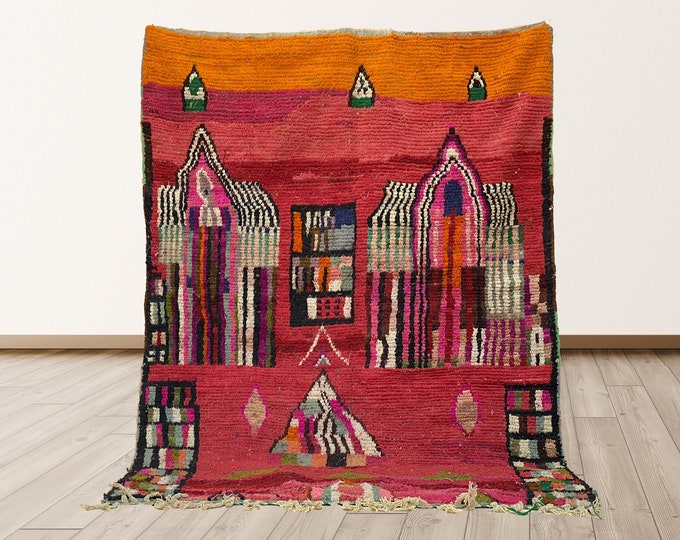 Custom Moroccan Area Rug, Authentic Berber Textiles.