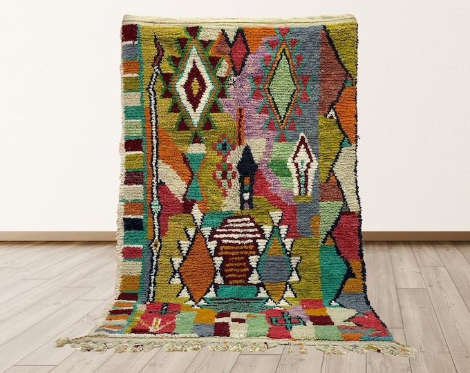 Moroccan Area Rug: Handmade Custom Floor Decor.