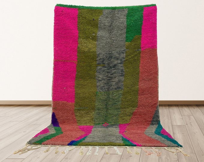 Colorful Moroccan Area Rug: Handmade Custom Unique Rugs.