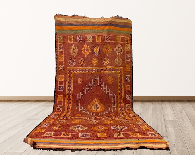 6x13 feet Moroccan Berber Bohemian Extra-large rugs.