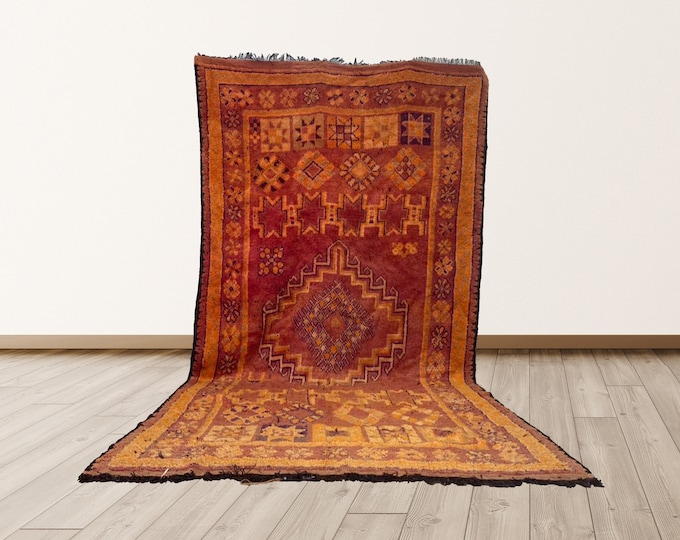 6x12 Rug 6x12 Feet Boho Area Rug, Living Room Area Rug, Wool Morrocan Area Rugs ...