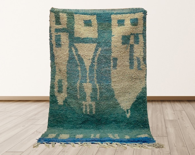 Custom Moroccan Area Rug for Unique Home Decor Style.