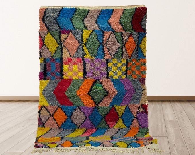 Moroccan Wool Rug: Personalized Unique Area Rug
