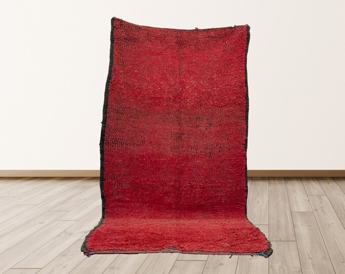Boho Vintage Moroccan 4x8 ft Berber Rug