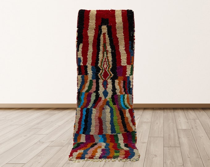 Handmade Moroccan Woven Rug: Custom Unique Home Decor.