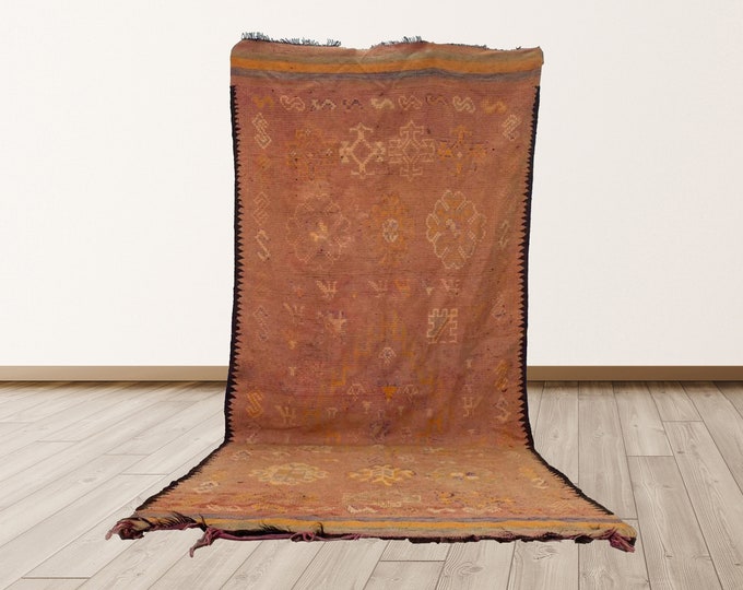 Living Room Rugs 5x12 feet Moroccan  Berber area rug.