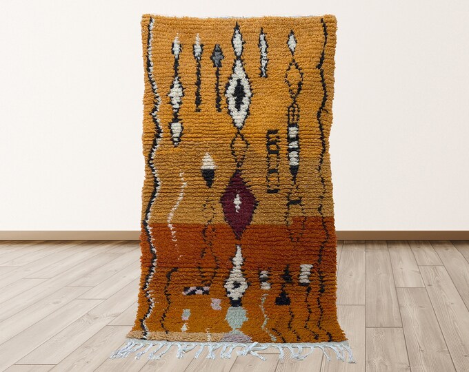 Moroccan Wool Rug: Handmade Custom Floor Decor.