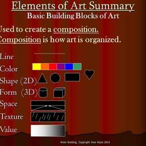 Extended Elements of Art Lessons