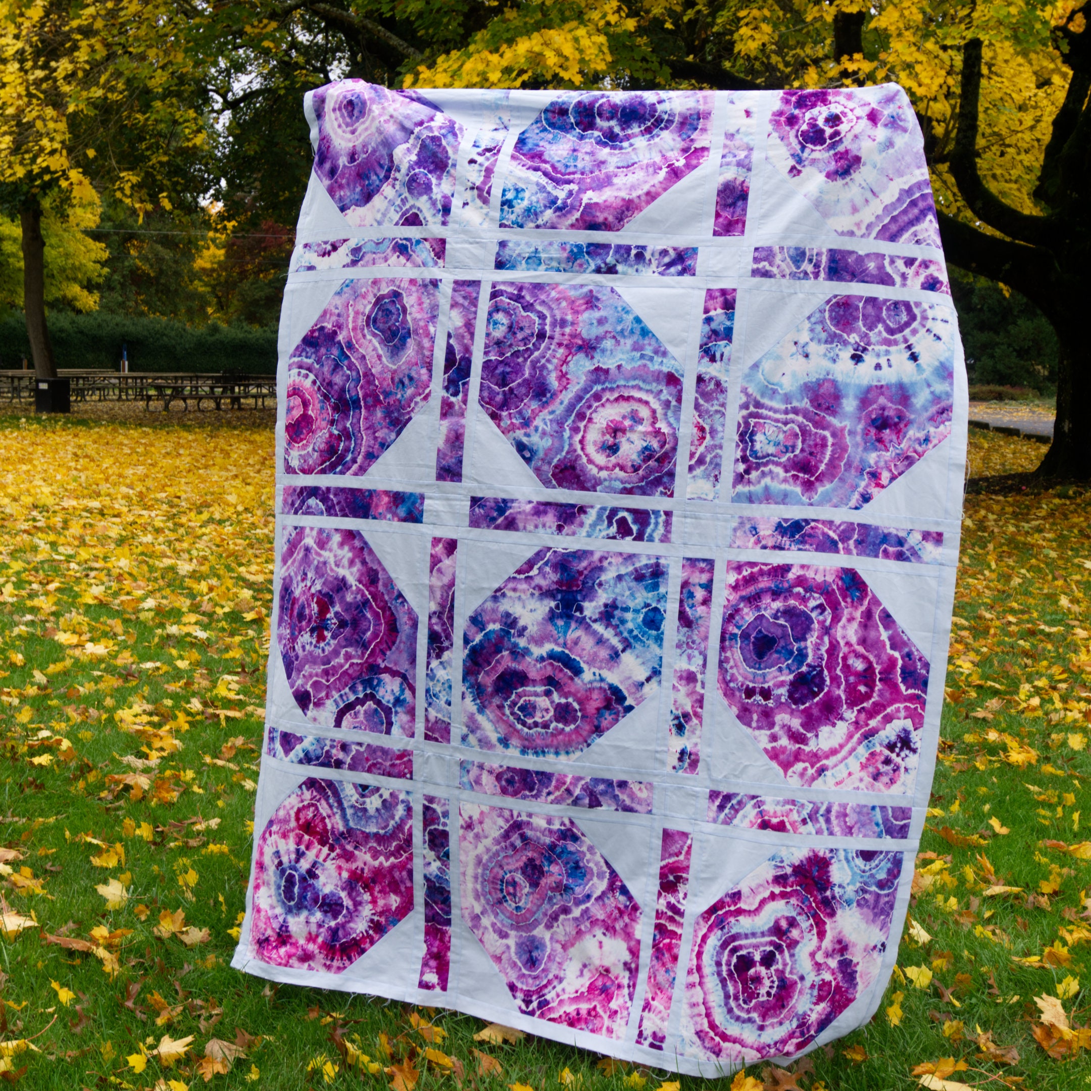 Geode Dye Quilt Pattern Collection Etsy