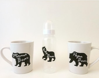 Mama And Papa Bear Etsy