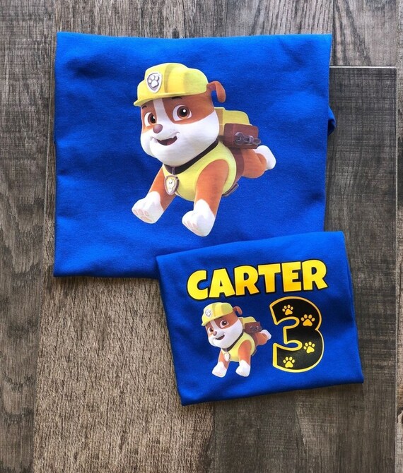 Paw Patrol Birthday Shirt Paw Patrol 