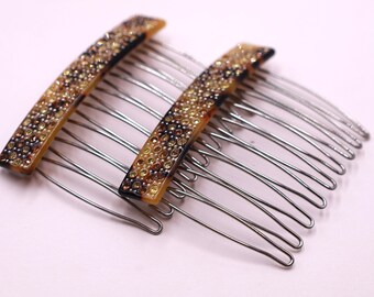 Lightweight Hair Comb For Women, Animal Print Hair Accessories, EveryDay Hair Clips