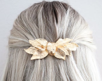 French Hair Barrette Gold Metal Hair Barrette for Women Hair Accessories for Thick  Long Hair,Mother's day Gift