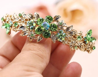 French Hair Barrette, Barrettes for Women, Hair Barrette, Crystal Hair Clip Vintage Barrette,  Best Gift For Mom