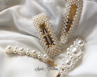 2 Colours UK Seller NEW Beautiful Pair of Gold Star /& Crystal Hair Clips