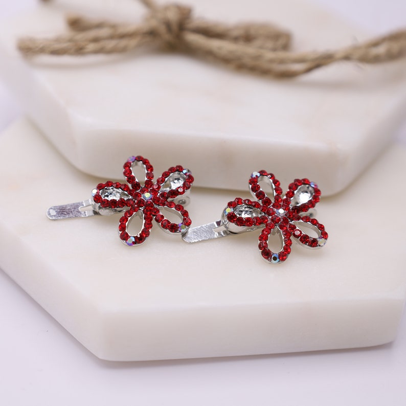 Crystal Hair Hair PinFine Hair BarretteGift Etsy