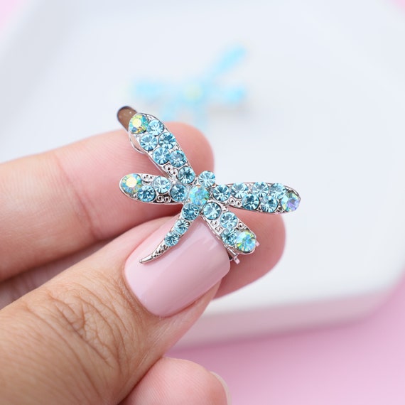 Kristall-Haarspange Für Dickes Haar – Mit Strass, 10,9 Cm, Bunt, Fester Halt