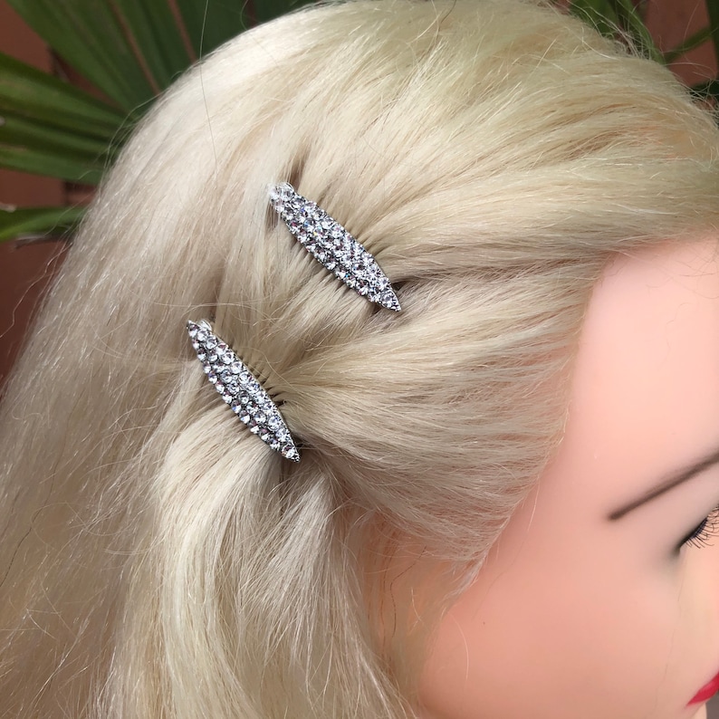 Barrettes For Thin Hair Hair Barrettes for Thin Hair Small Etsy