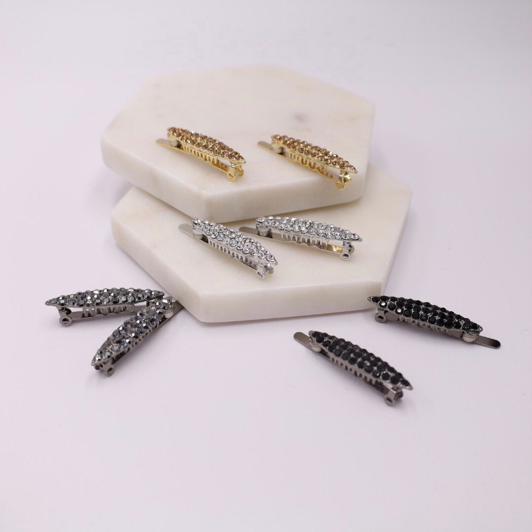 Barrettes for Thin Hair Hair Barrettes for Thin Hair Small Etsy UK