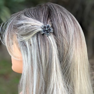 Bridesmaid Crystals Hair Clip, Crystal Hair Pins, Hair Accessory for Women, Adult Hair Clips image 2