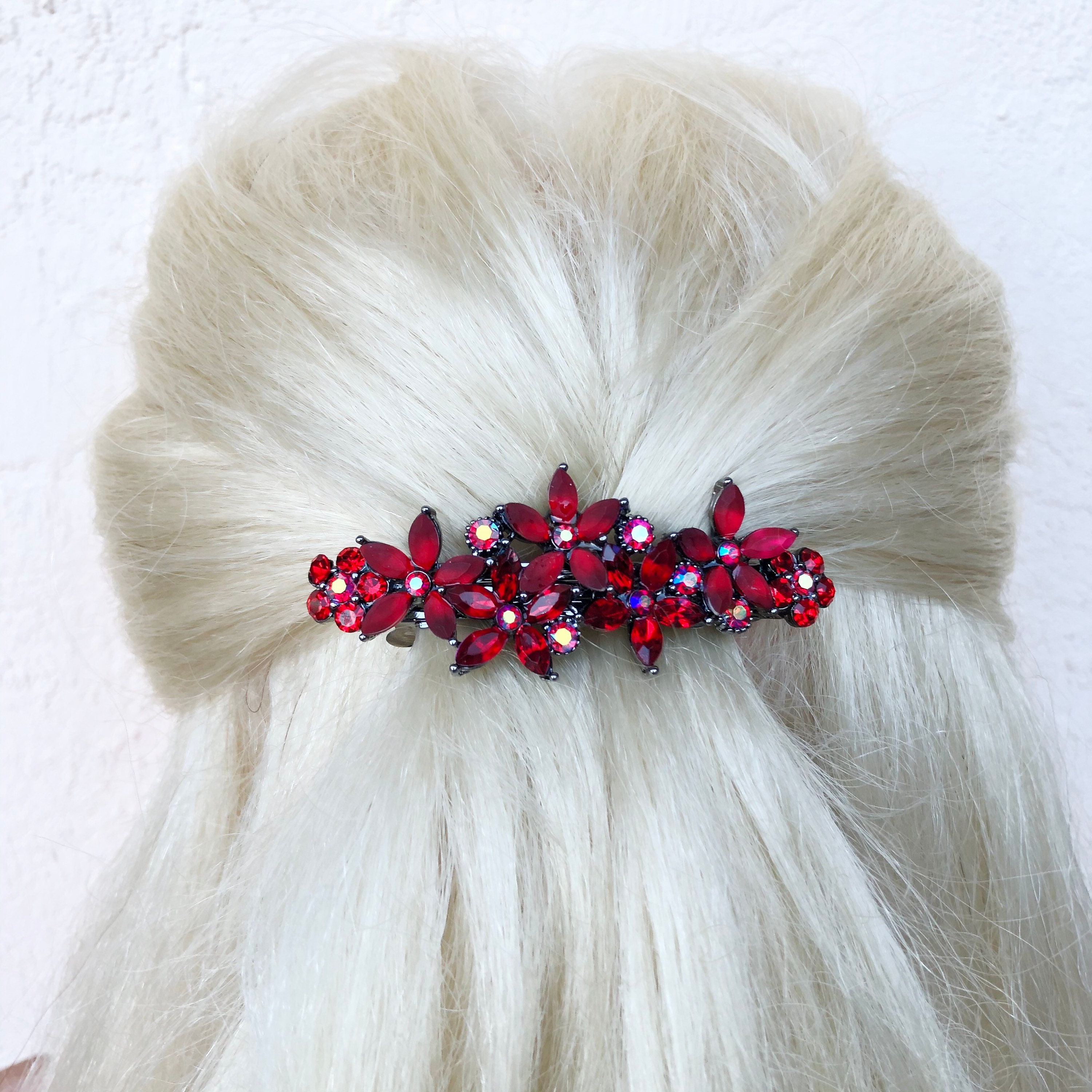 French Hair Barrette Barrettes For Women Hair Barrette Etsy