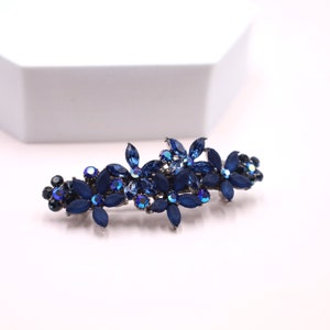 Purple Hair Accessories For Women, Hair Accessory For Prom, Purple Hair Barrette, Women's Hair Clips. Blue