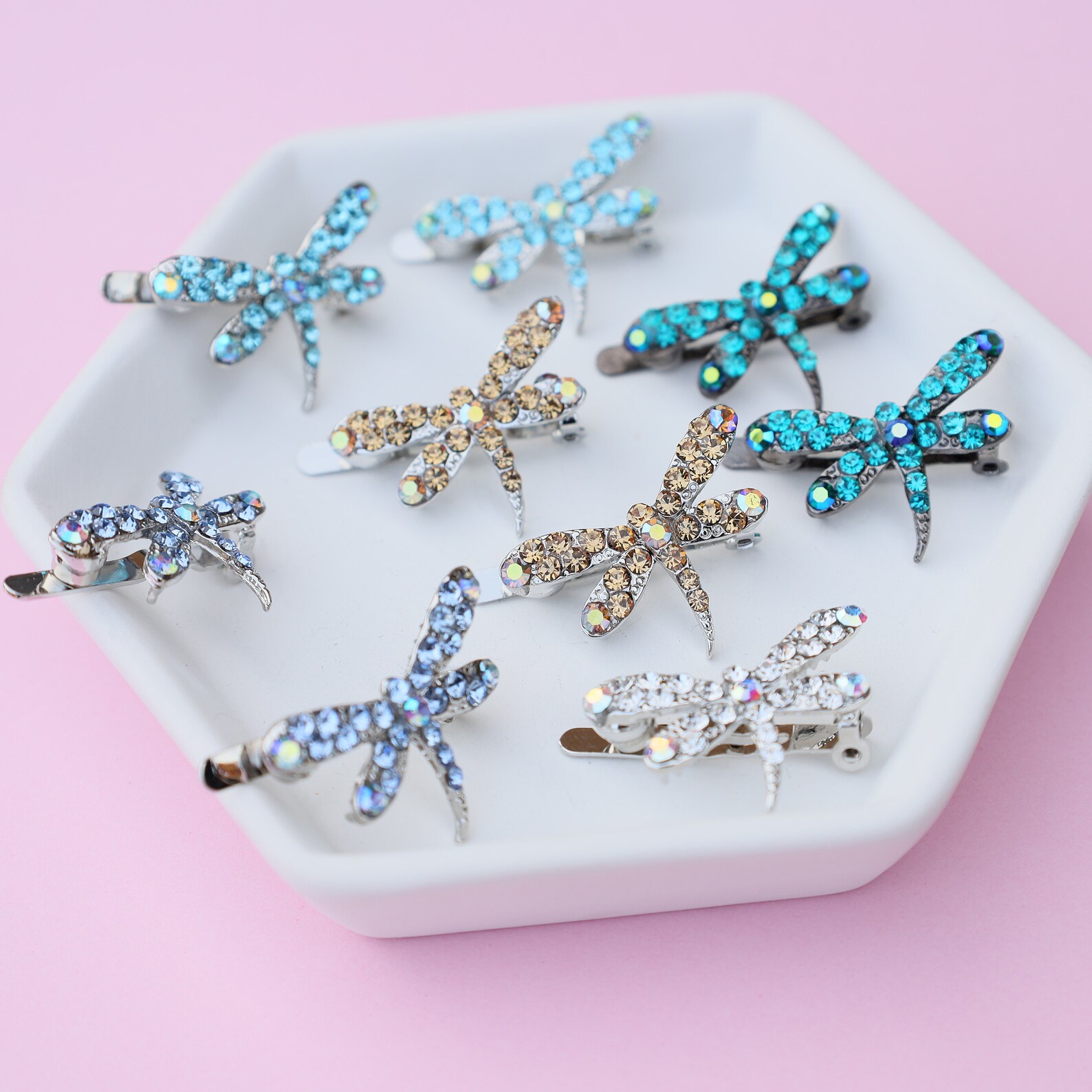 Hair Clip For Women Swarovski Hair Clips Hair Etsy