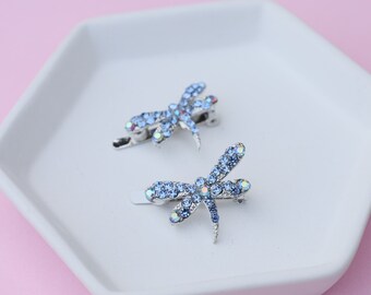 Faship Haarspange Mit Kristallblumen – Aquamarin, Silberfarben, Für Hochzeit, Ball & Festliche Anlässe