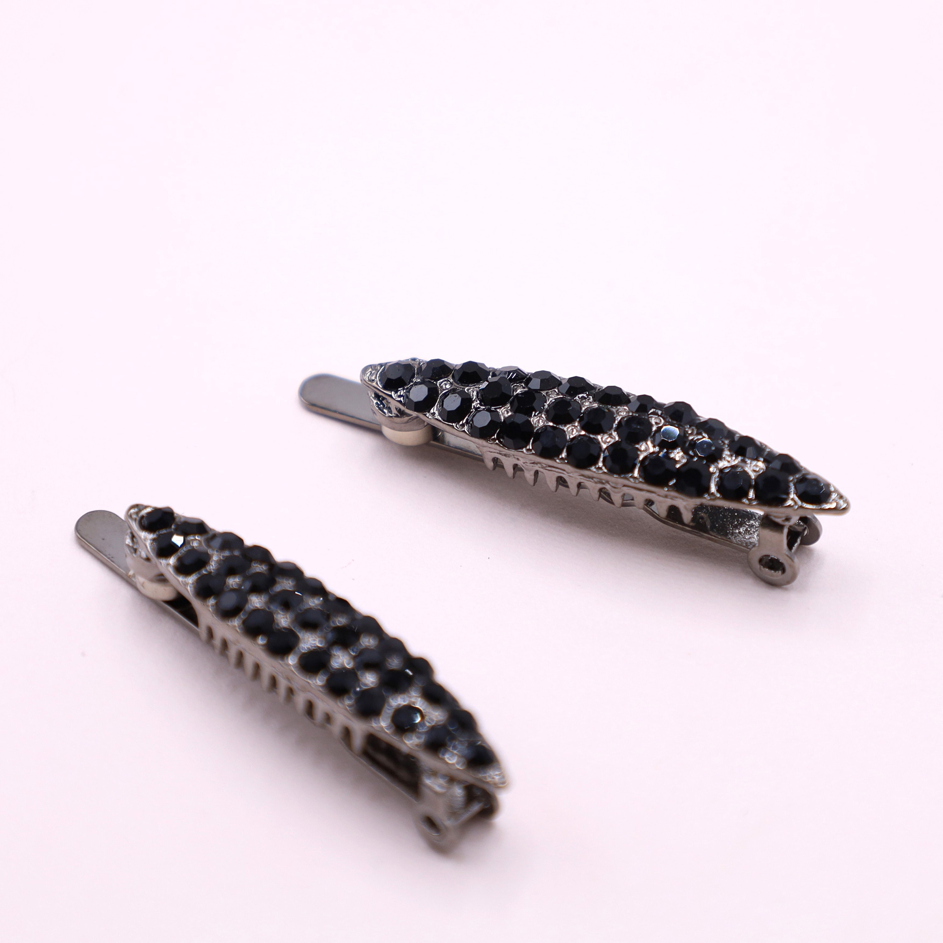 Black Rhinestone Hair Pin - Etsy display picture 1