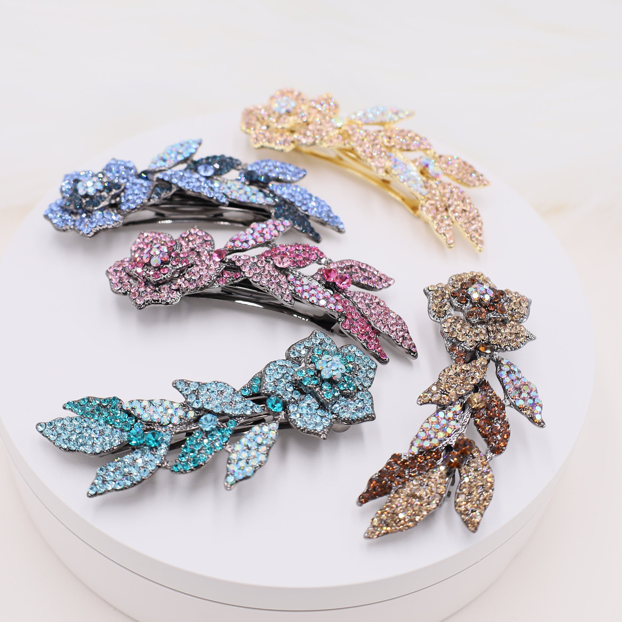 French Hair Barrette Barrettes For Women Hair Barrette Etsy