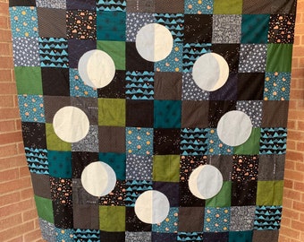 Lunar Phases Quilt Pattern