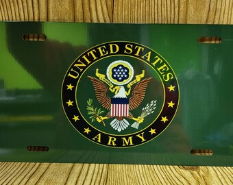 COMILERY Classic Car Tag Purple Heart Us Army Veteran Military Medal Creative Aluminum Art License Plate Cover Custom Gift 6X12 inch-Switzerland Swiss Flag