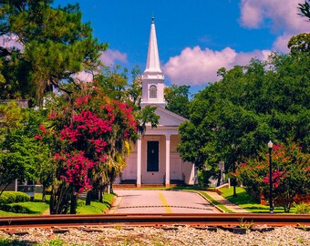 Photo Art Conway SC Kingston Church Print