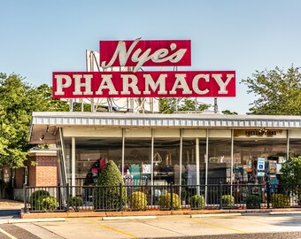 Conway SC:  Historic Nye's Pharmacy Print