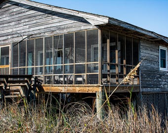 Rustic Beach House Print Pawleys Island Georgetown County SC Lowcountry