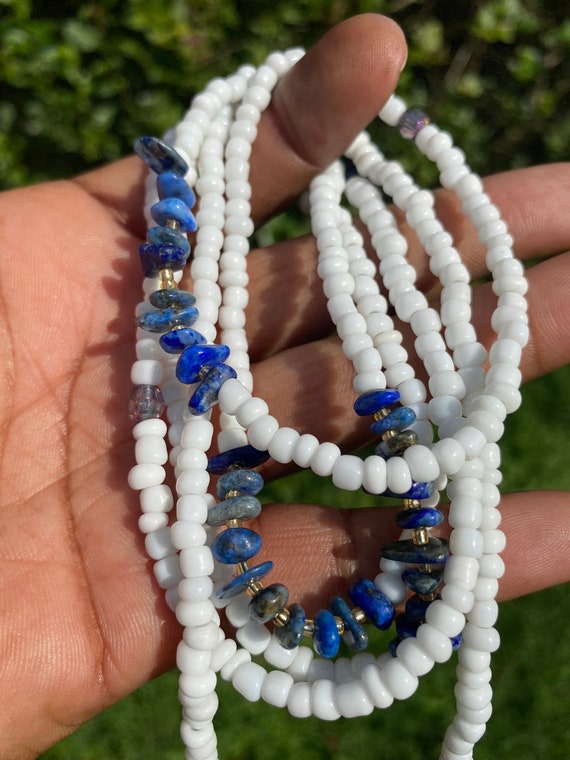 Waist Beads With Crystals Adjustable Tie on Belly Beads for Weight Loss Plus Size African Waist Chain Clasp Black Owned Spiritual Shop Etsy Australia