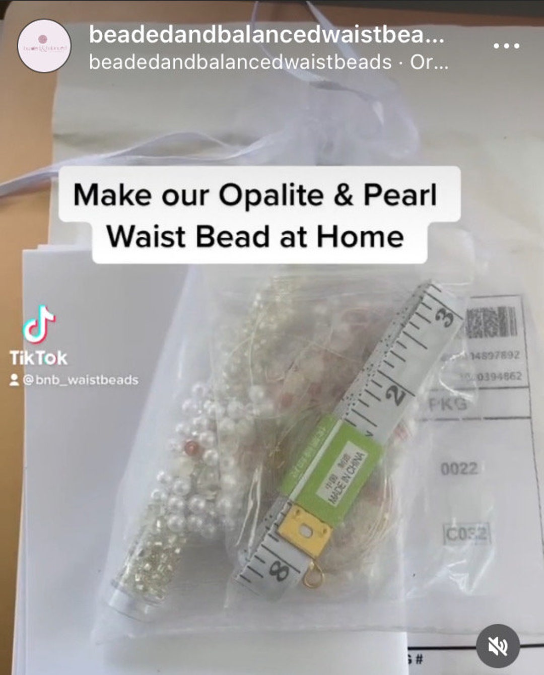 Supplies to make waist beads sale