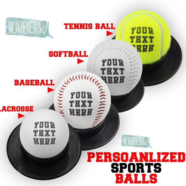 Personalized Tennis Balls Etsy
